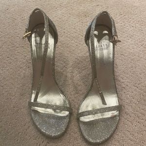 Stuart Weitzman nudist heels.